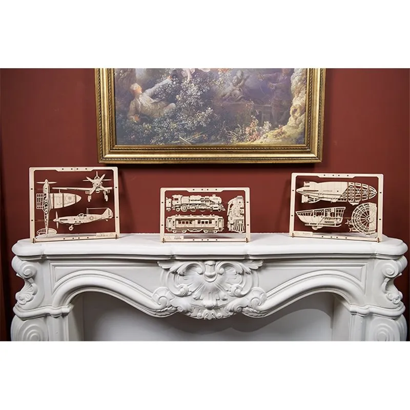 Ugears Zeppelin 2.5D Puzzle - 7