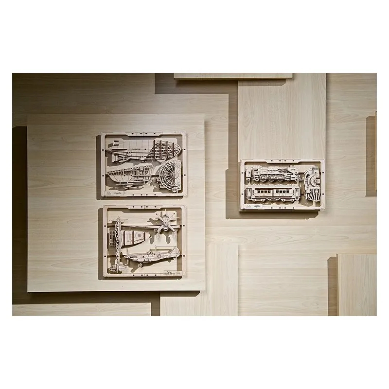 Ugears Zeppelin 2.5D Puzzle - 8
