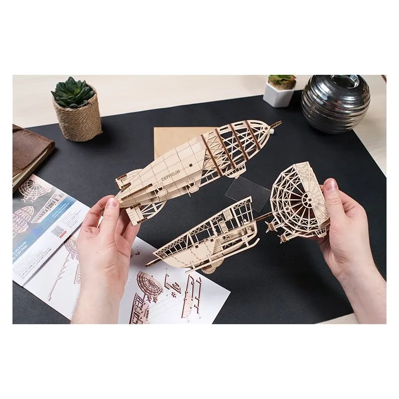 Ugears Zeppelin 2.5D Puzzle - 9