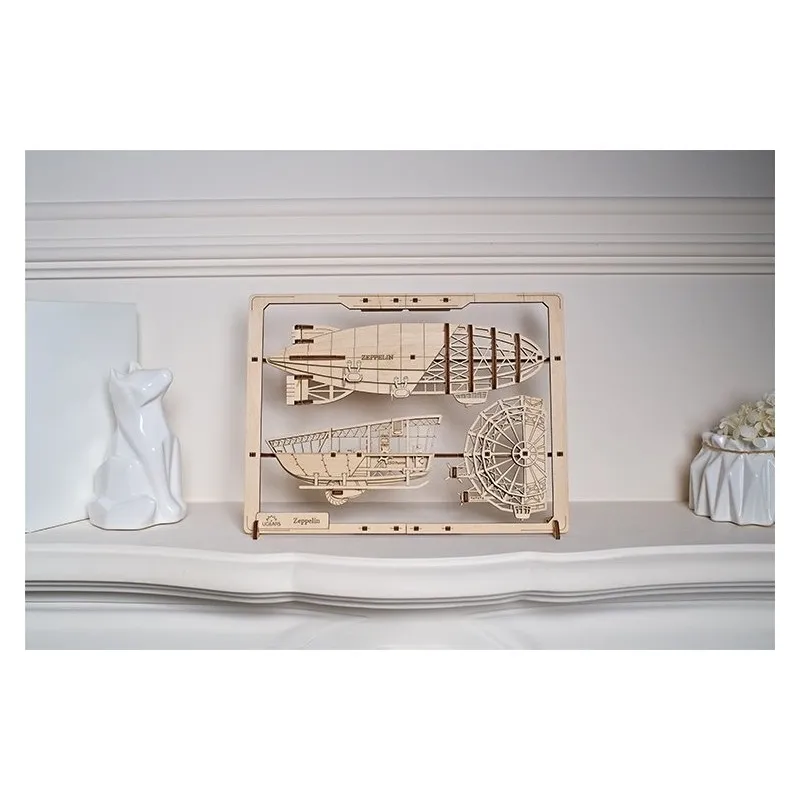 Ugears Zeppelin 2.5D Puzzle - 10