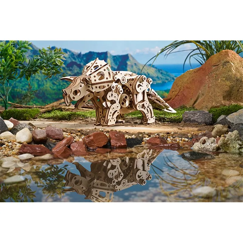 Ugears Triceratops - 10