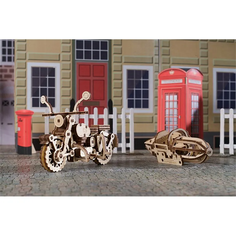 Ugears Hagrid´s Flying Motorbike Harry Potter - 6