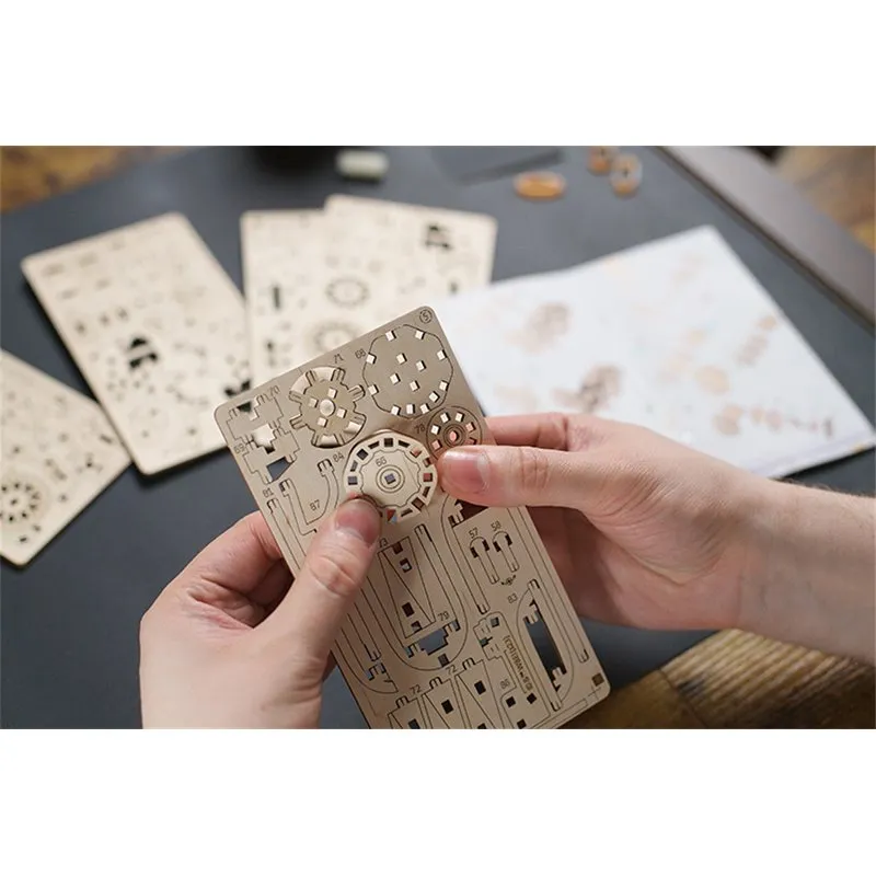 Ugears Hagrid´s Flying Motorbike Harry Potter - 8