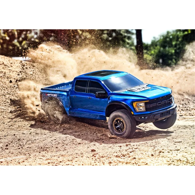 Ford F-150 Raptor R 4WD 1/10 RTR TQ Blå - 10