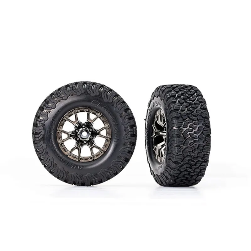 Däck & Fälg BFGoodrich All-Terrain T/A Svartkrom 2.2/3.0'' 2WD Fram (2)