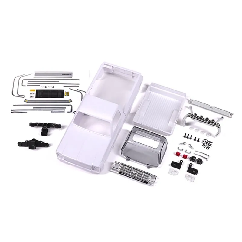 Kaross TRX-4M Chevrolet K10 Komplett Omålad