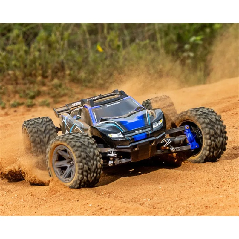 Rustler 4x4 1/10 RTR TQ BL-2s Blå - 10