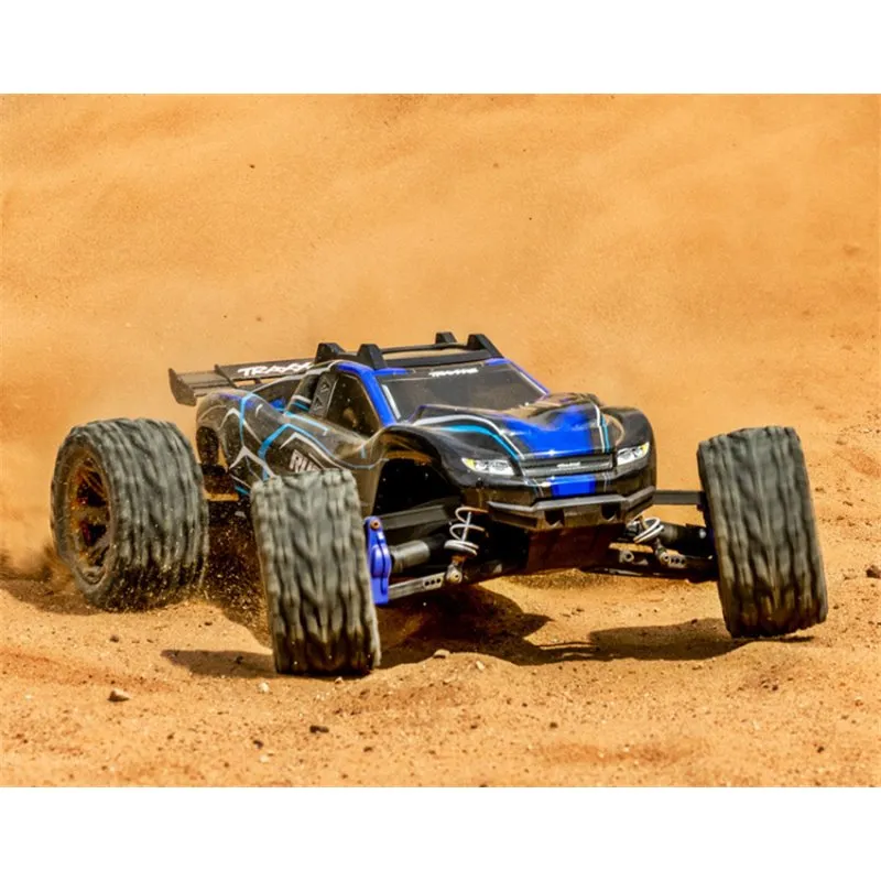 Rustler 4x4 1/10 RTR TQ BL-2s Blå - 11