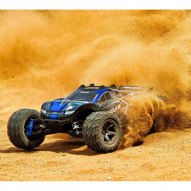 Rustler 4x4 1/10 RTR TQ BL-2s Blå - 12