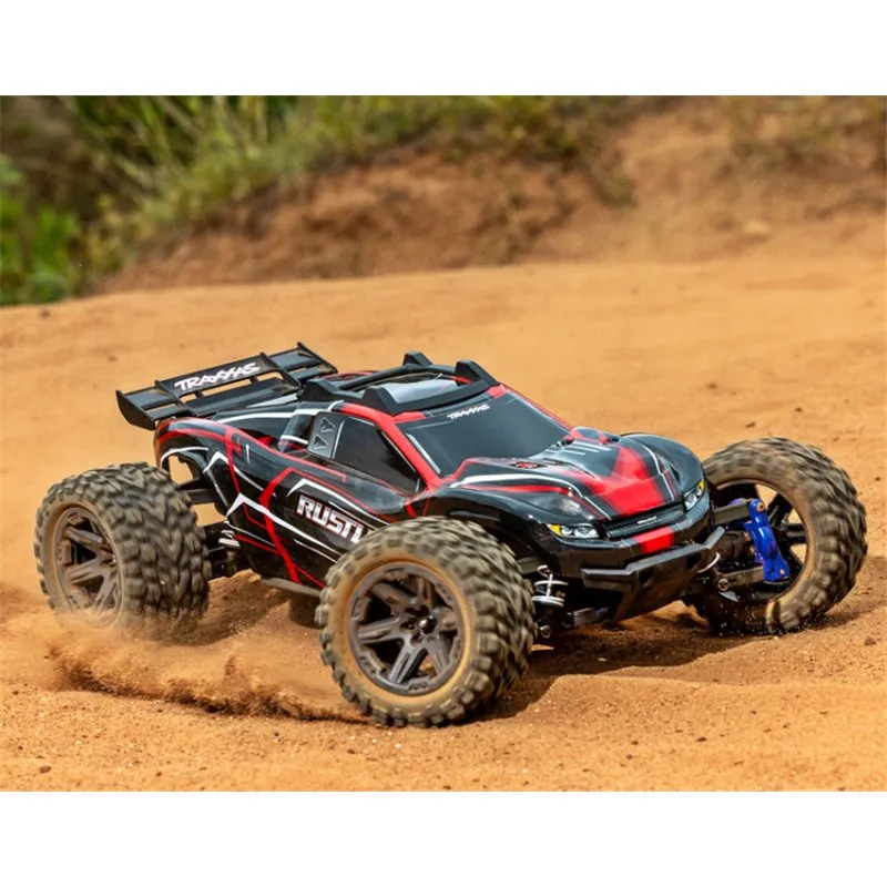 Rustler 4x4 1/10 RTR TQ BL-2s Röd - 10