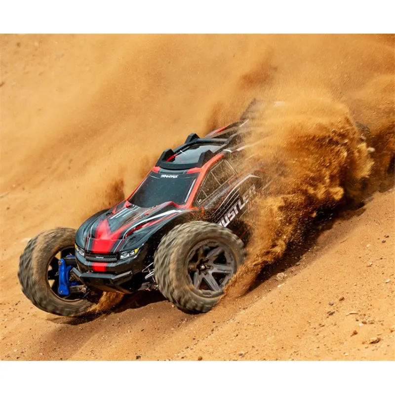 Rustler 4x4 1/10 RTR TQ BL-2s Röd - 12