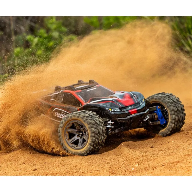 Rustler 4x4 1/10 RTR TQ BL-2s Röd - 13