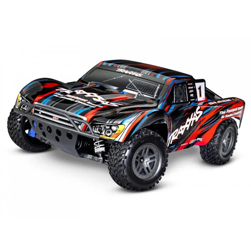Slash 4x4 1/10 RTR TQ BL-2s Röd