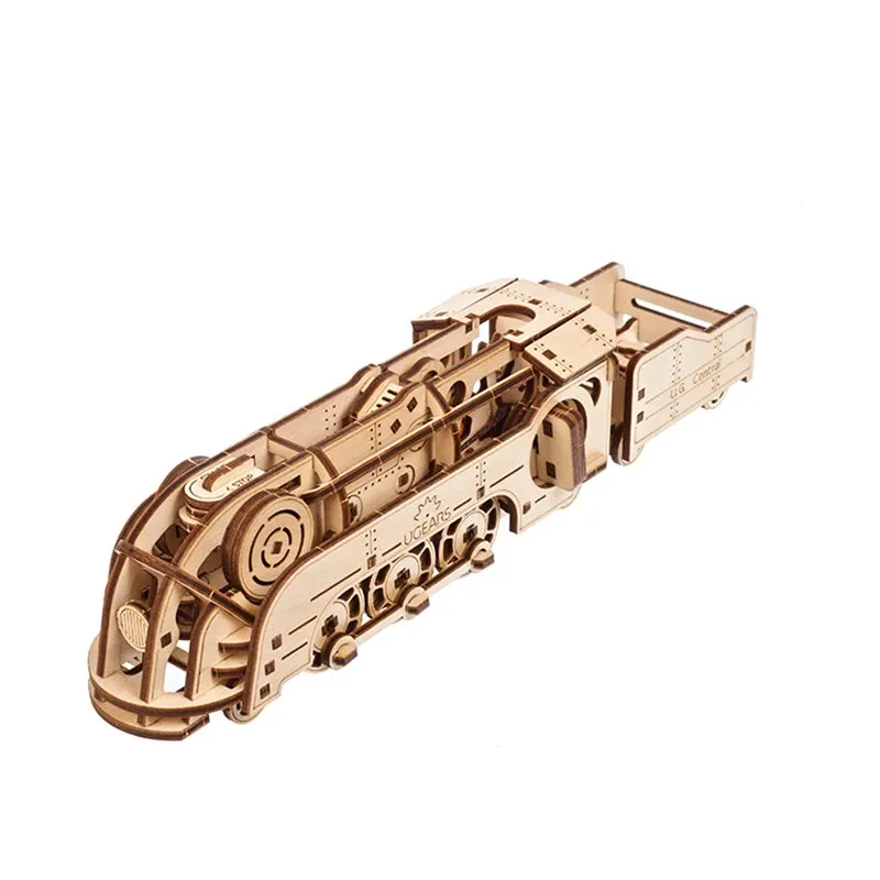 Ugears Mini Locomotive - 3