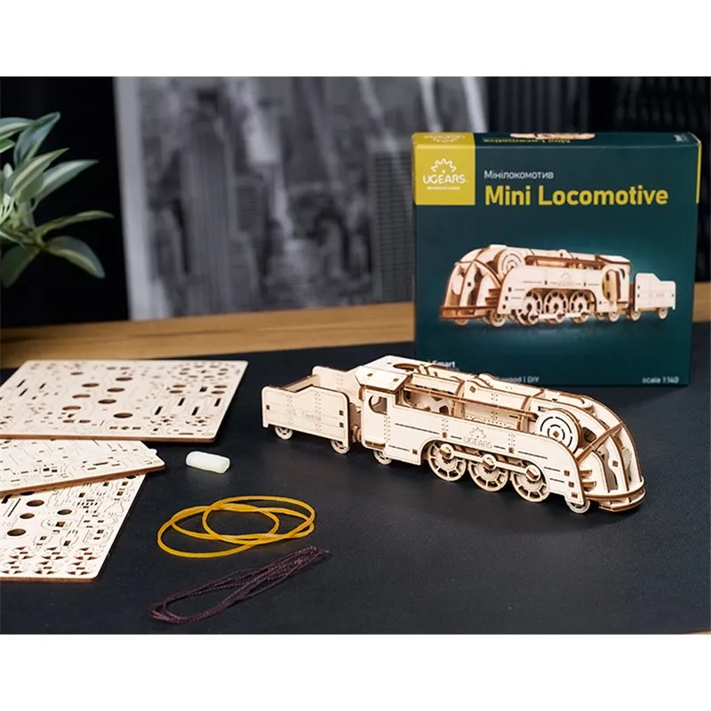 Ugears Mini Locomotive - 8