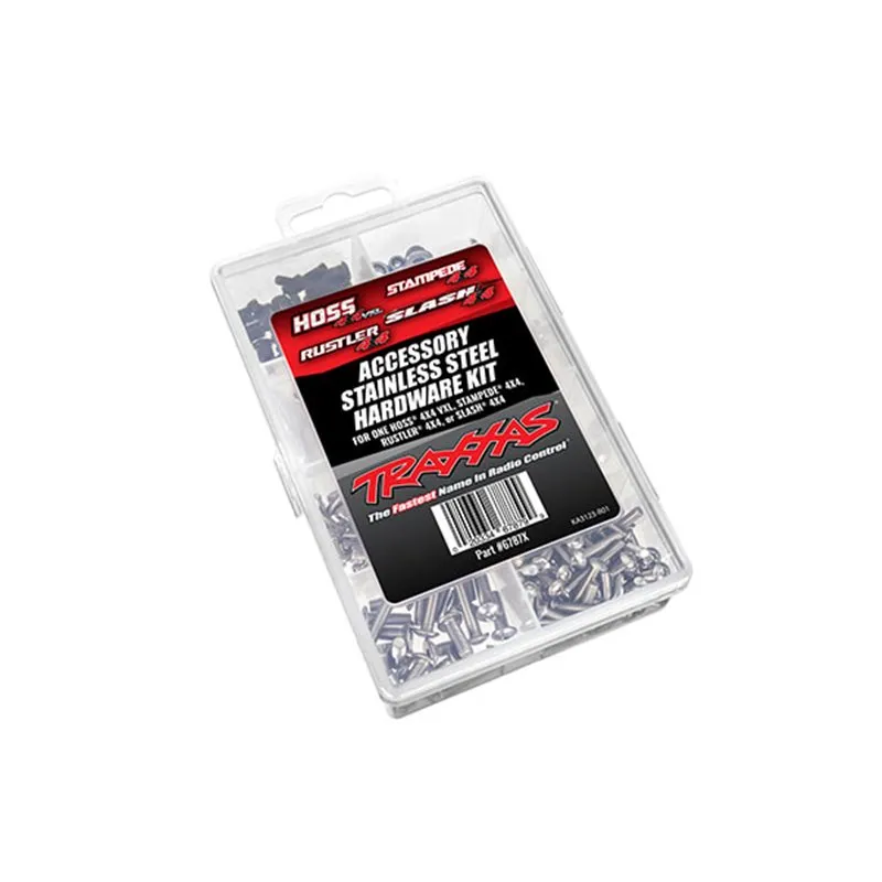 Skruvsats Komplett Rostfritt 4x4