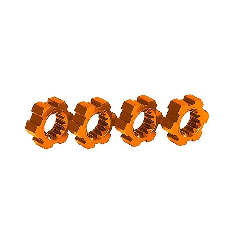 Fälgnav Aluminium Orange (4) X-Maxx, XRT