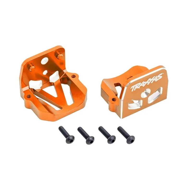 Motorfäste Fram & Bak Set Alu Orange X-Maxx, XRT
