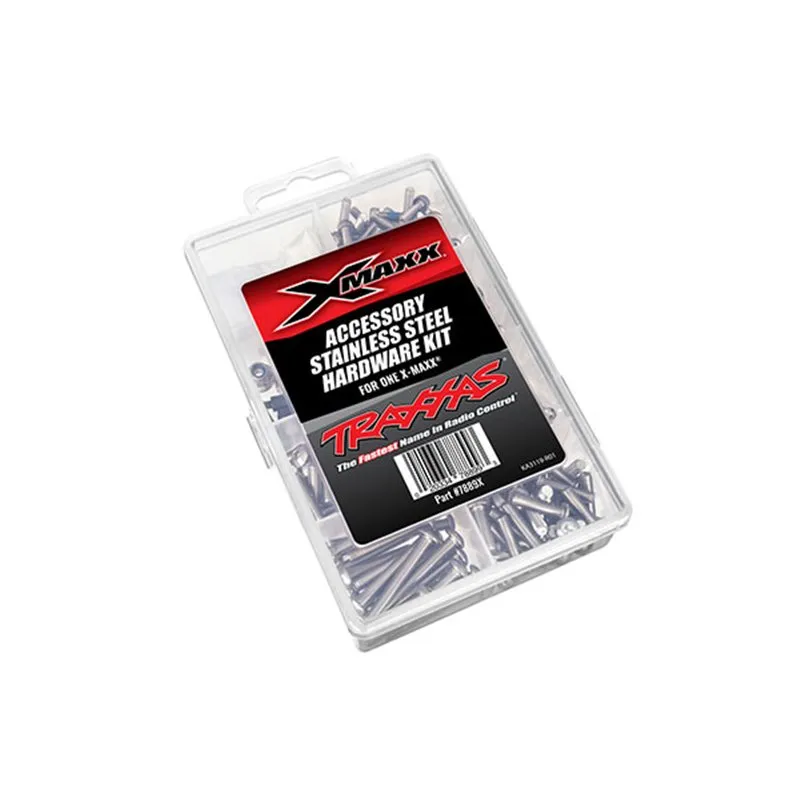 Skruvsats Komplett Rostfritt X-Maxx