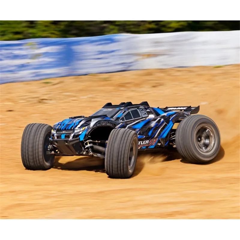 Rustler 4x4 Ultimate VXL 1/10 RTR TQ Blå - 8