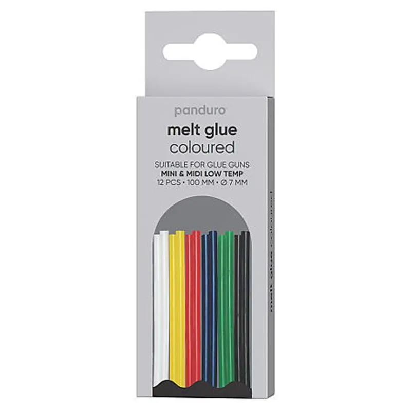 FÄRGAT SMÄLTLIM 7 MM 12 ST