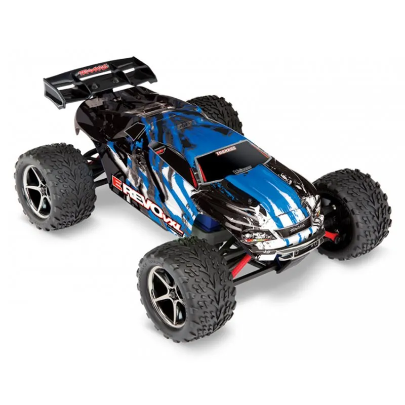 E-Revo 1/16 VXL 4WD RTR TQi TSM Blå - USB Med Batt/Laddare