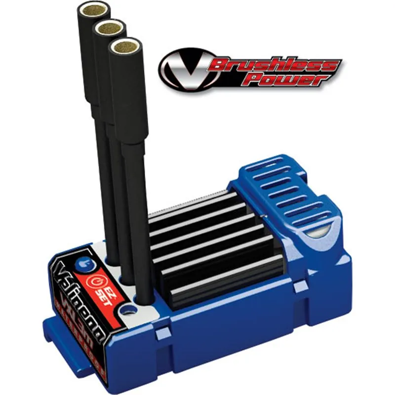 E-Revo 1/16 VXL 4WD RTR TQi TSM Blå - USB Med Batt/Laddare - 9