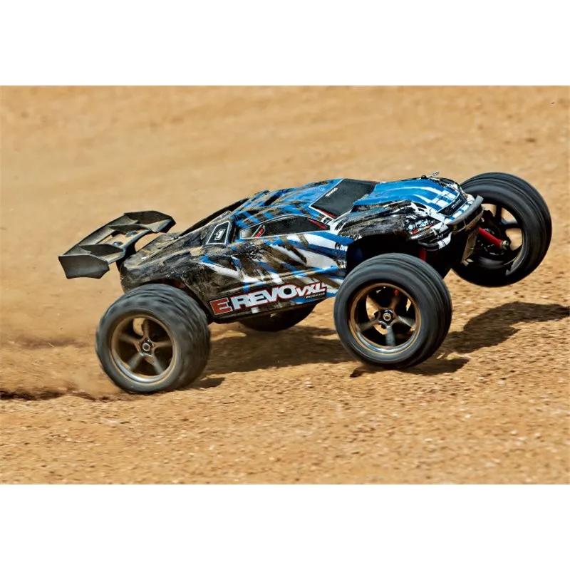 E-Revo 1/16 VXL 4WD RTR TQi TSM Blå - USB Med Batt/Laddare - 14