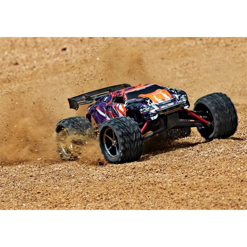 E-Revo 1/16 VXL 4WD RTR TQi TSM Lila - USB Med Batt/Laddare - 13