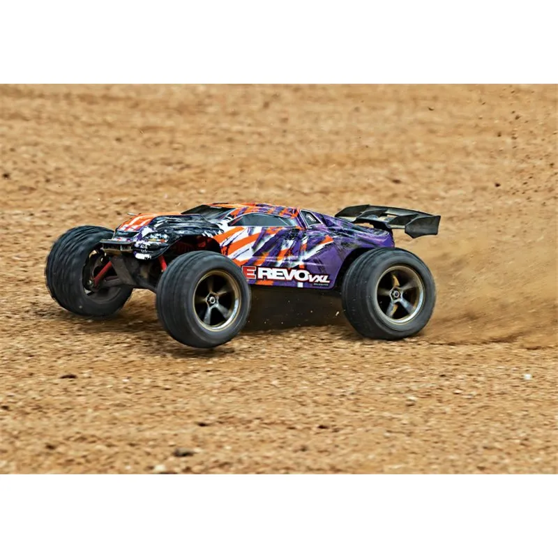 E-Revo 1/16 VXL 4WD RTR TQi TSM Lila - USB Med Batt/Laddare - 14