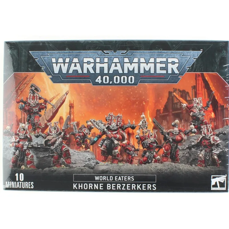 WORLD EATERS: KHORNE BERZERKERS