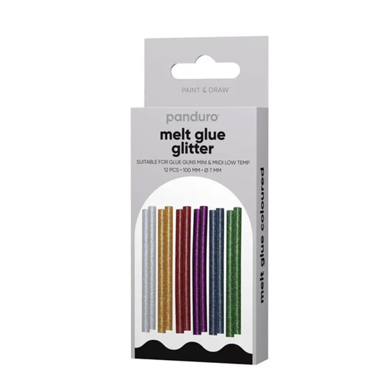 GLITTRIGT SMÄLTLIM 7 MM 12 ST