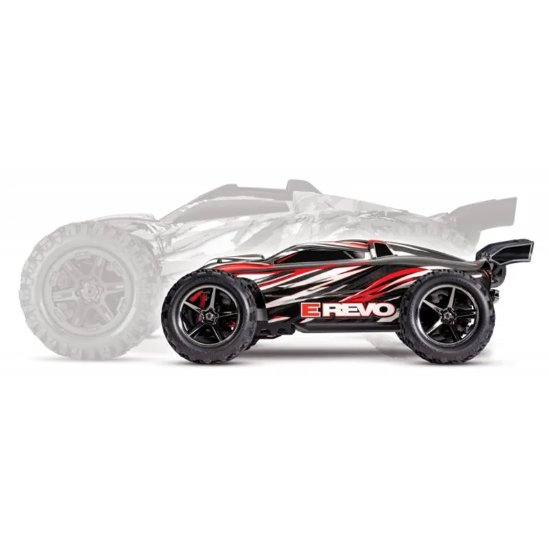 E-Revo 1/16 4WD RTR TQ Röd- USB-C Med Batt/Laddare - 4