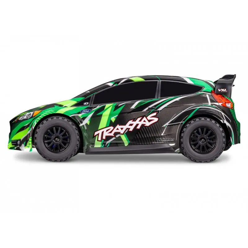 Ford Fiesta Rally 1/10 VXL 4WD RTR TQ Grön - 2