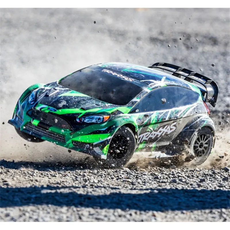 Ford Fiesta Rally 1/10 VXL 4WD RTR TQ Grön - 9