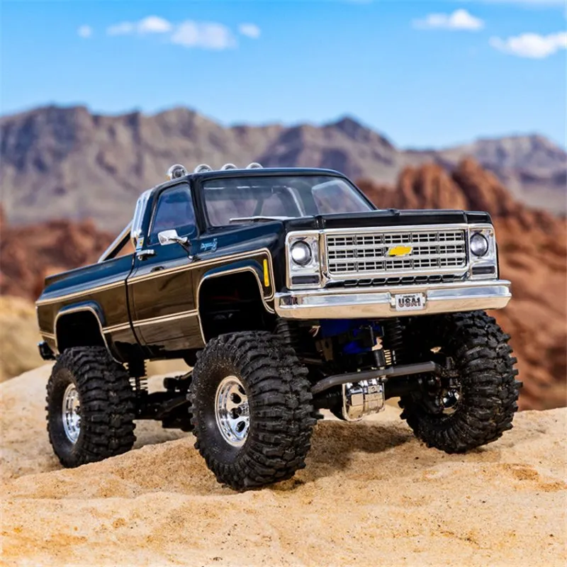 TRX-4M Chevrolet K-10 High Trail RTR Svart - 9