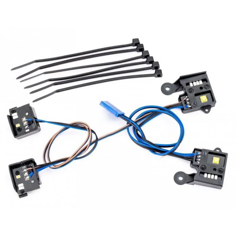 LED Ljus Fram- och Bak Set Komplett TRX-4M Ford F-150