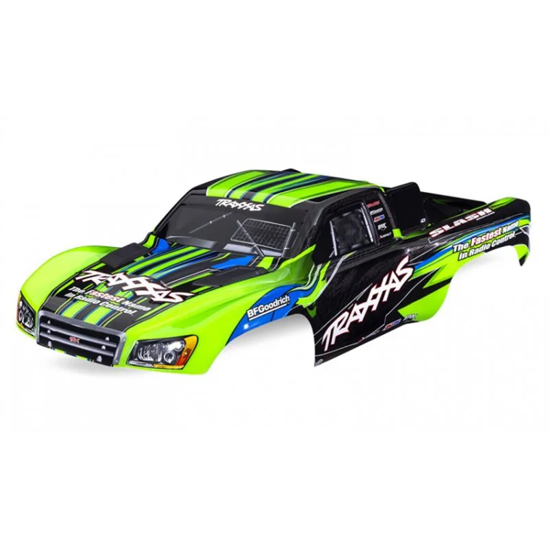 Kaross Slash 2WD Grön (för Clipless Montering)