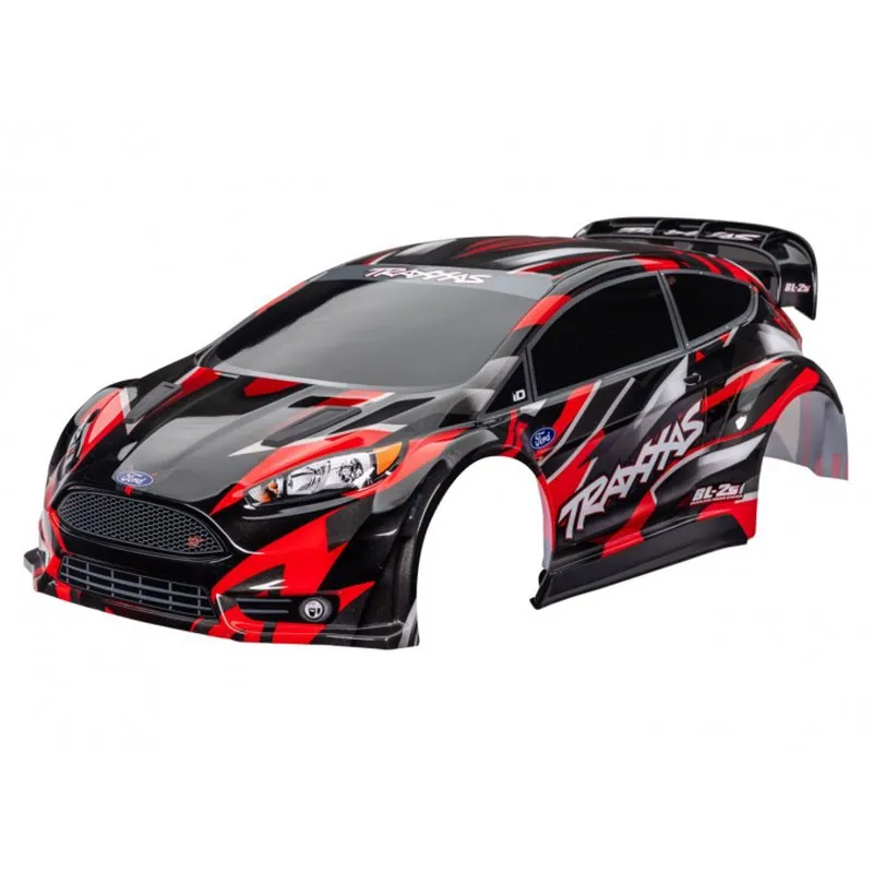 Kaross Ford Fiesta ST Rally Röd