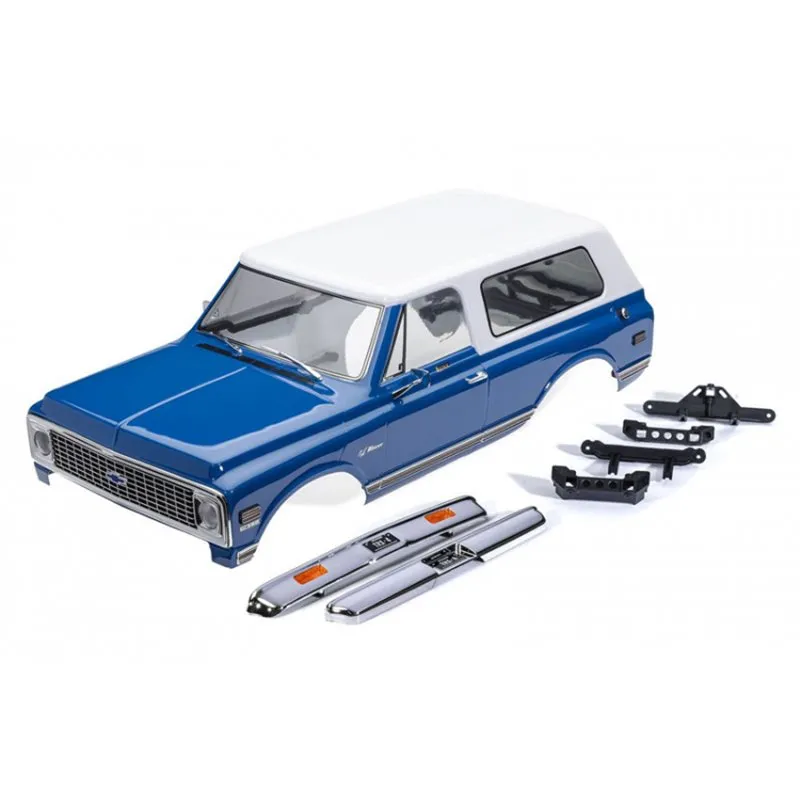 Kaross Chevy Blazer '72 Blå/Vit Clipless Komplett