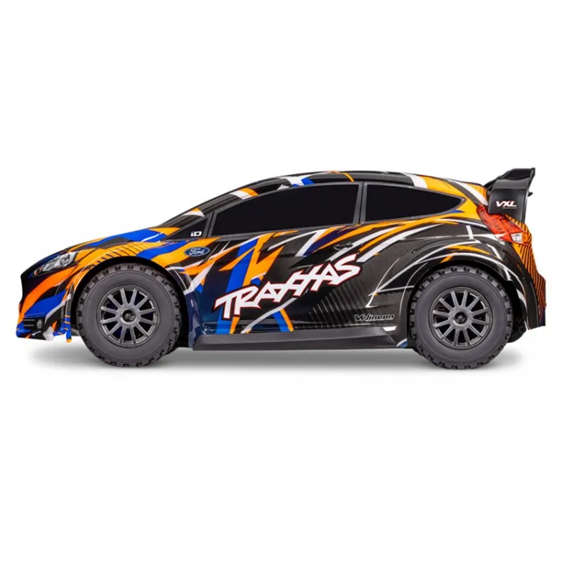 Ford Fiesta Rally 1/10 VXL 4WD RTR TQ Orange - 2