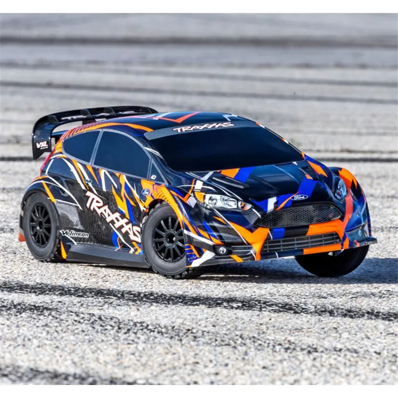 Ford Fiesta Rally 1/10 VXL 4WD RTR TQ Orange - 8