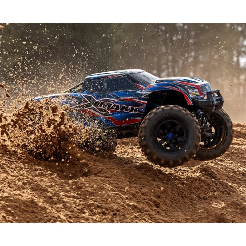 X-Maxx 8S Belted 4WD Brushless TQi TSM Blå - 6