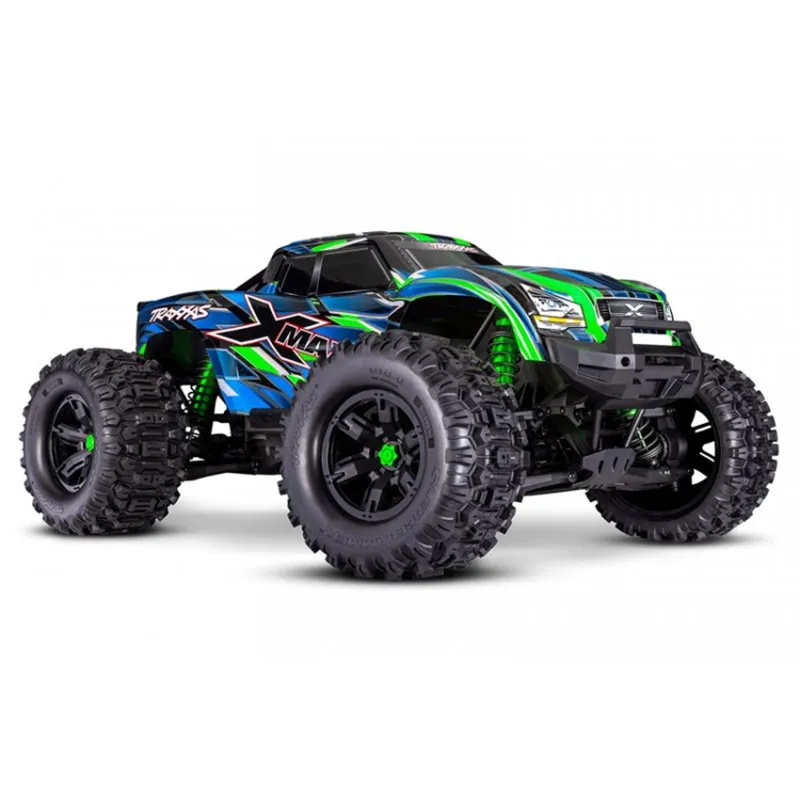 X-Maxx 8S Belted 4WD Brushless TQi TSM Grön