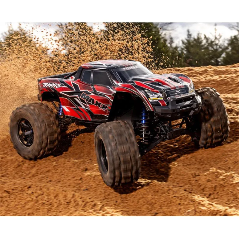 X-Maxx 8S Belted 4WD Brushless TQi TSM Röd - 5