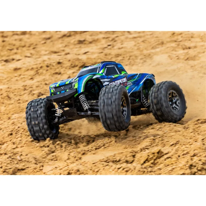 Stampede 4x4 VXL 1/10 RTR HD TQi TSM Grön - 11