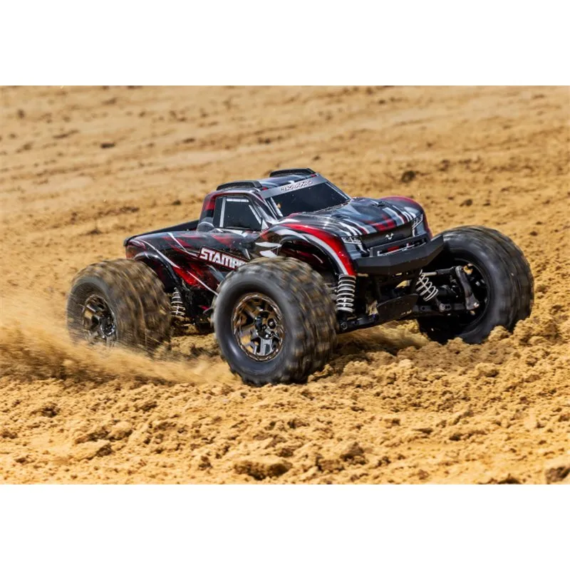 Stampede 4x4 VXL 1/10 RTR HD TQi TSM Röd - 8