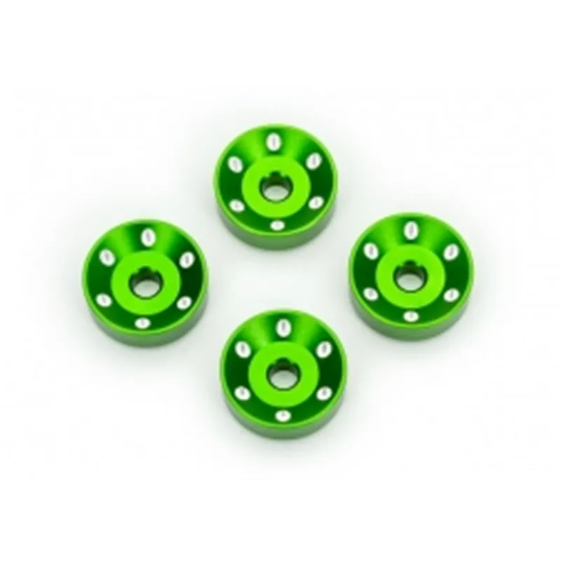 Hjulbrickor Alu Grön (4) Maxx Slash