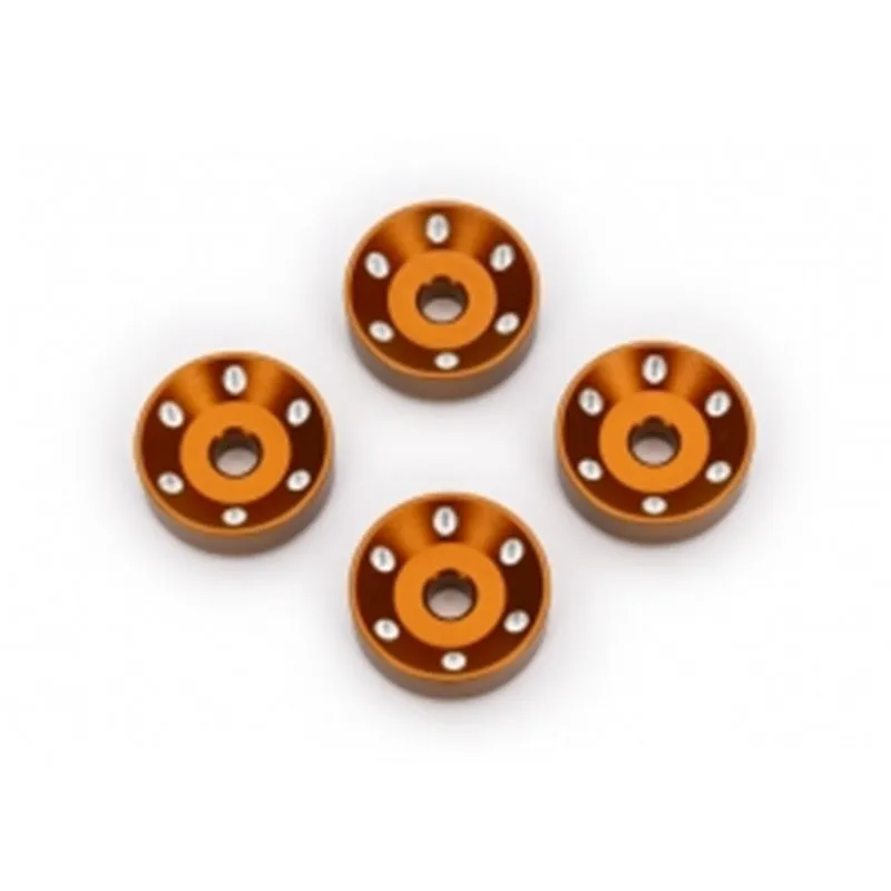 Hjulbrickor Alu Orange (4) Maxx Slash