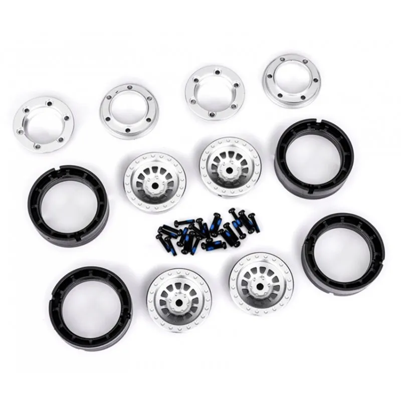 Fälg Aluminium Beadlock Silver 1.0